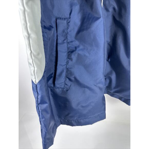 Majestic New York Yankees Jacket Mens XXL Navy Full Zip Nylon FLAWS READ - Picture 9 of 14